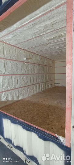 Дом двух этажный из трех морских контейнеров