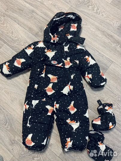 Зимний конверт комбинезон