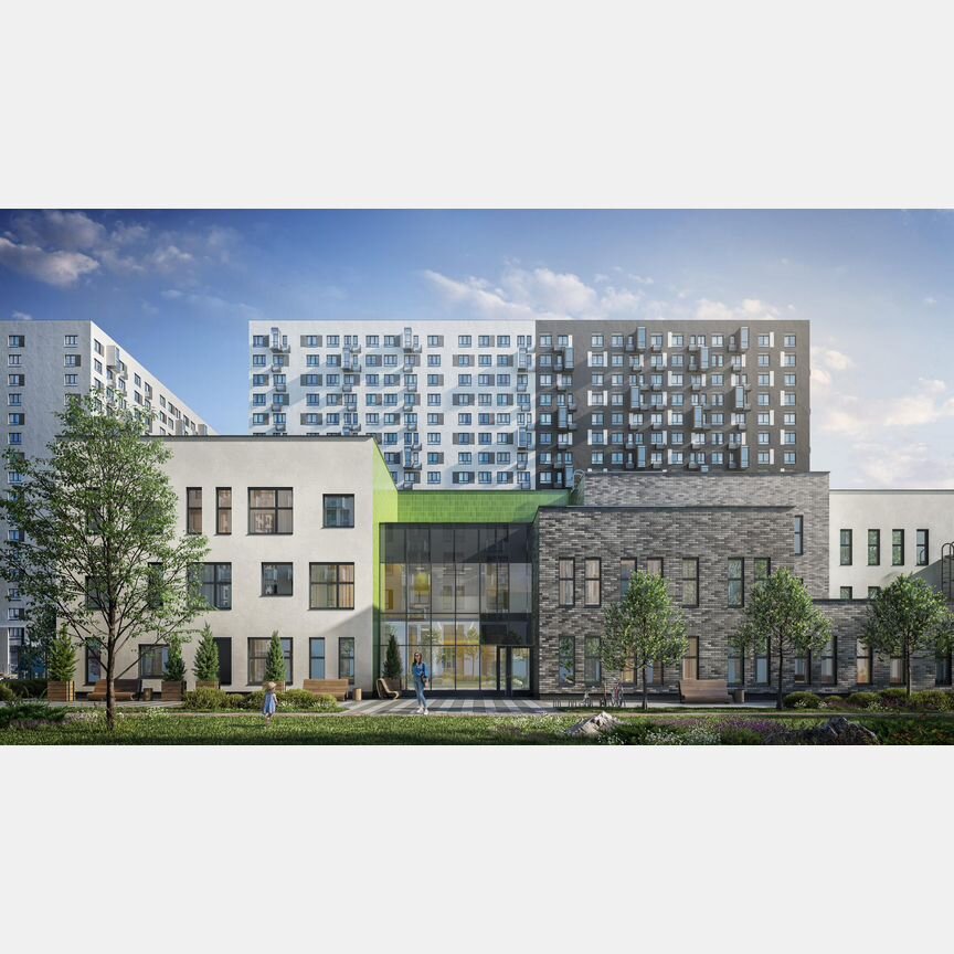 2-к. квартира, 52,2 м², 7/17 эт.