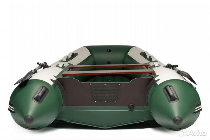 Лодка mishimo lite DF 430 бело-зеленая