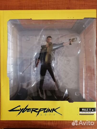 Cyberpunk 2077 фигурка новая v male