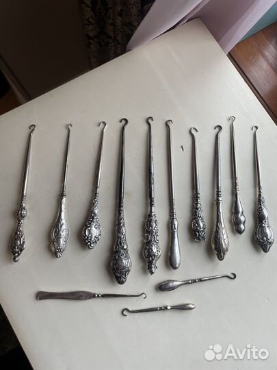 Крючки для кодлеров. Серебро. Англия