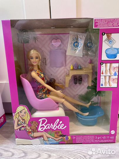 Набор Barbie Mani-Pedi Spa, адвент календарь Барби