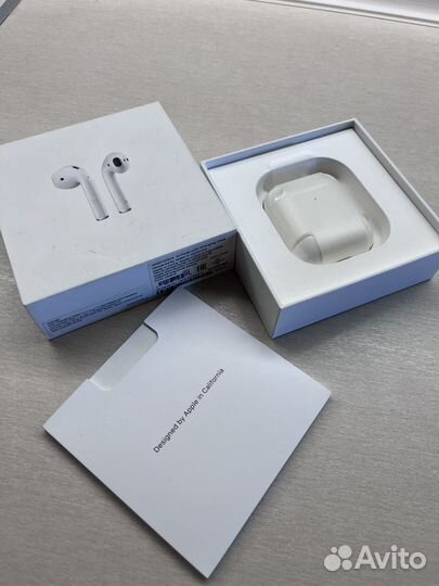 Наушники apple airpods 2 оригинал