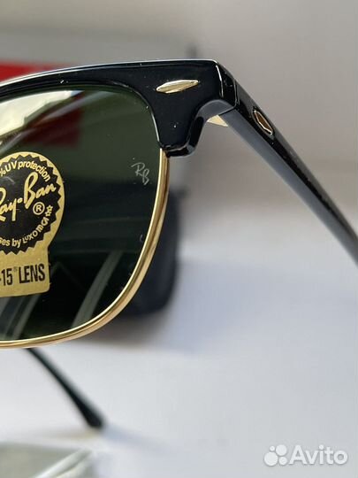 Солнцезащитные очки ray ban clubmaster