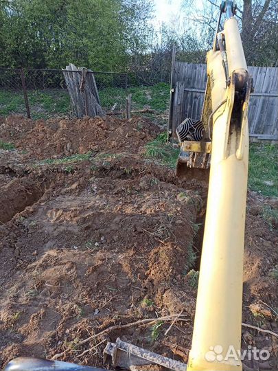 Услуги мини экскаватора копка земляные работы