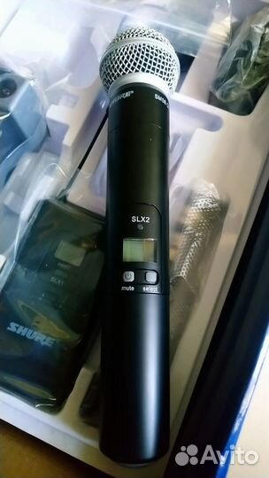 Радиосистема Shure SLX + головная гарнитура