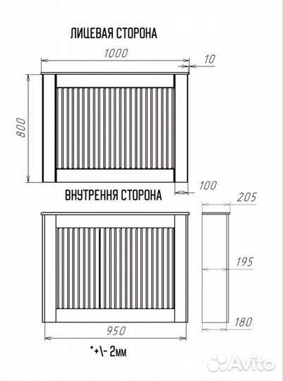 Экран для радиатора