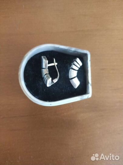 Серебряные серьги