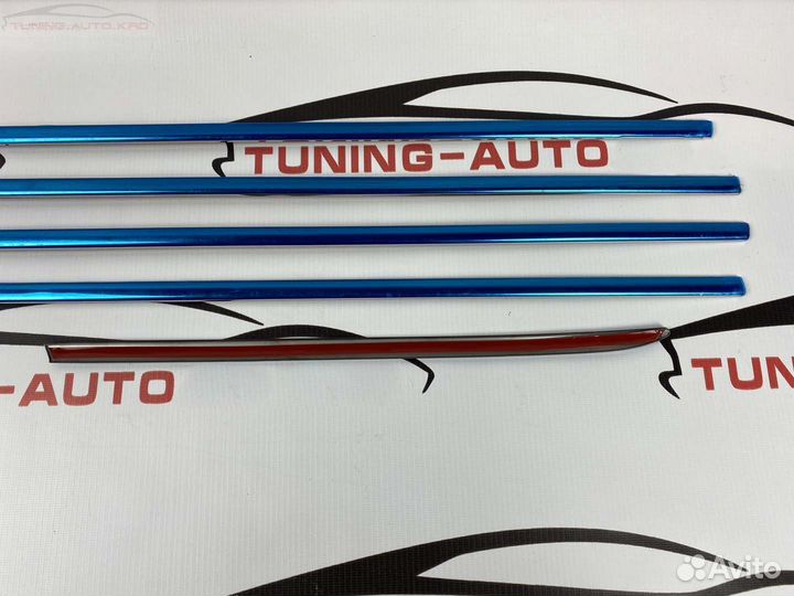 Отсечки окон Toyota Land Cruiser Prado 150 Прямые