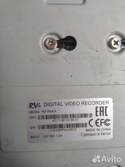 Видеорегистратор RVI-R04LA
