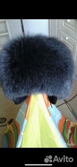 Шапка теплая натуральный мех