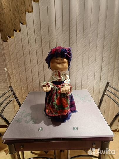 Кукла ручной работы с одеждой