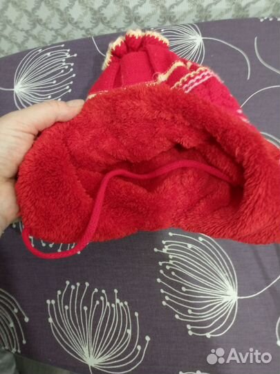 Шапка зимняя для девочки