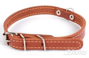 818. Ошейник одинарный (ширина 14мм,длина 27-35см)