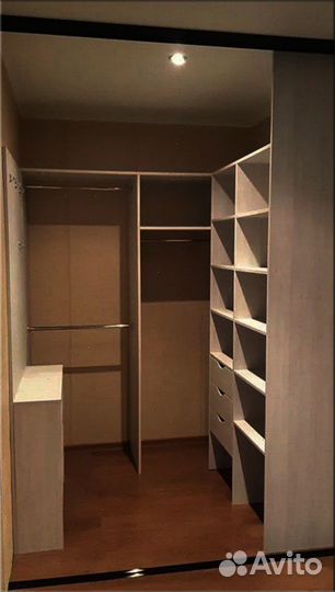 Гардеробы любой сложности