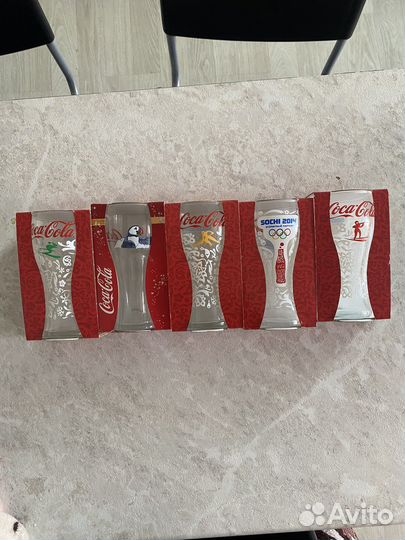Бокалы coca cola