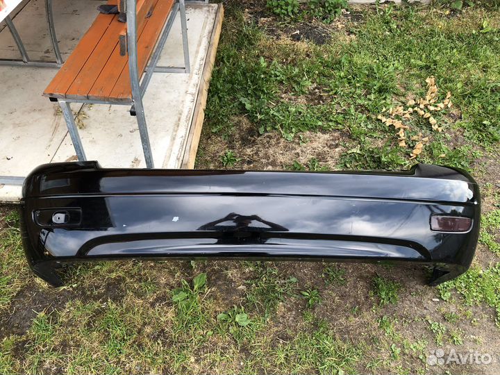 Задний бампер на priora хэтчбек