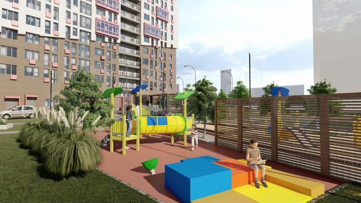 1-к. квартира, 33,4 м², 2/14 эт.