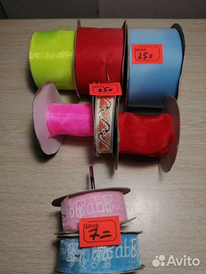 Ленты с принтом. Капроновая лента