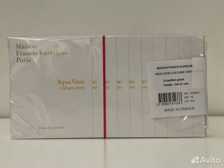 Aqua Vitae Cologne Forte Kurkdjian