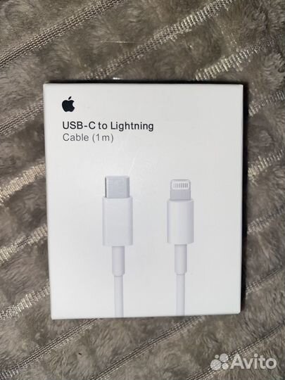 Кабель USB-C to lightning 1m