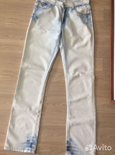 Джинсы летние клеш