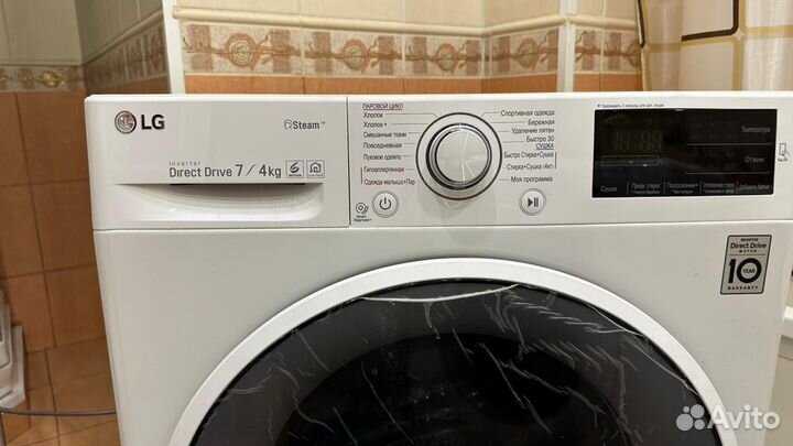 Стиральная машина LG с функцией сушки