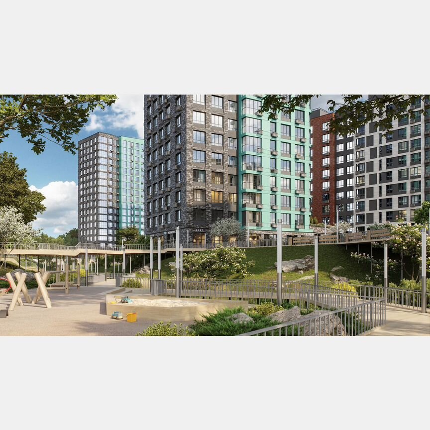 2-к. квартира, 79,6 м², 2/14 эт.