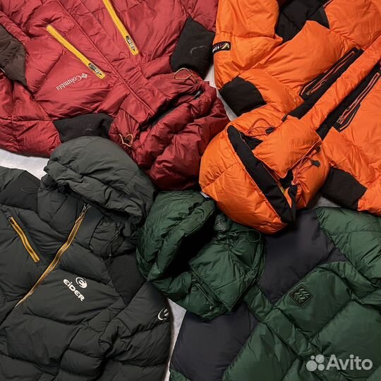 Горные пуховики