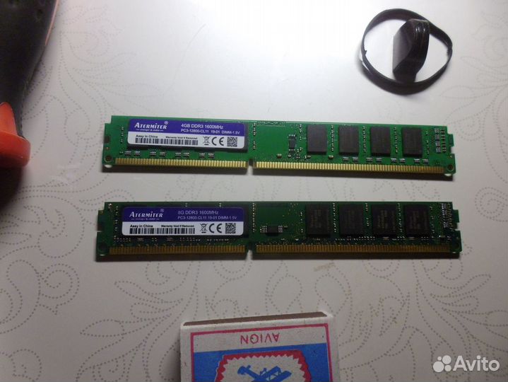 DDR3 4-8gb для любых устройств память