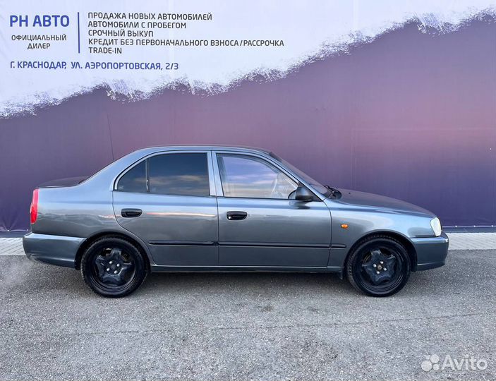 Hyundai Accent 1.5 AT, 2004, 222 000 км