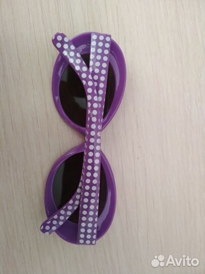 Очки солнечные детские до 3 лет