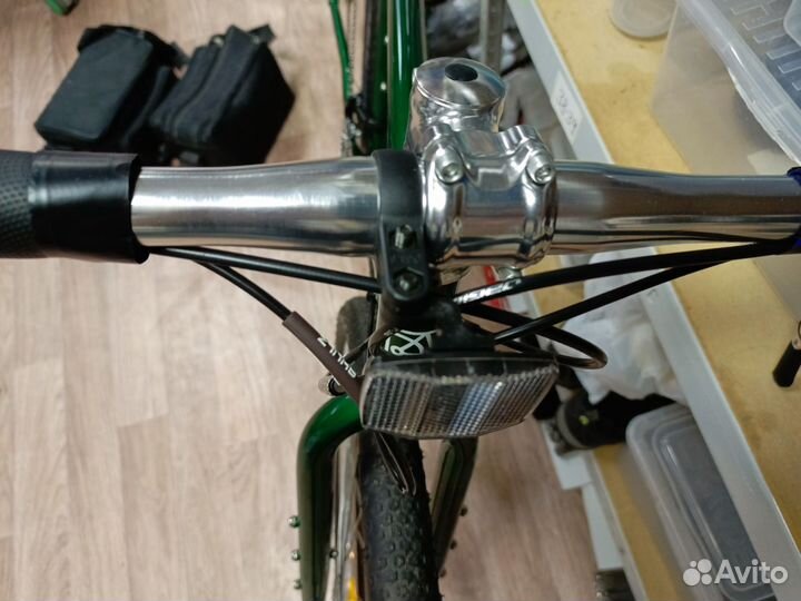 Руль баран с тормозн р и переключ от shulz wande