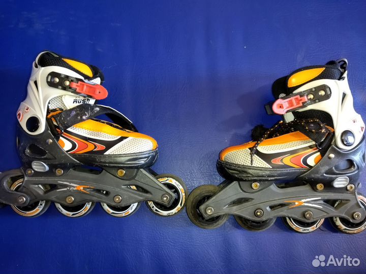 Детские коньки ролики 2 в 1 размер 33-36
