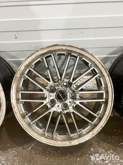 Литые диски R17 5x114 3 Borbet cw2