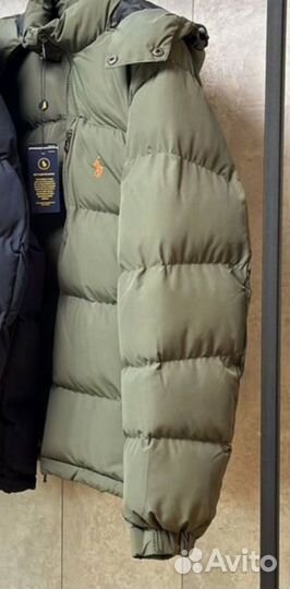 Пуховик с капюшоном унисекс