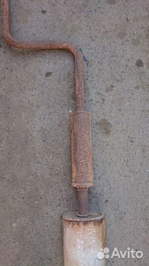 Выхлопная трасса Nissan March K11 CG10DE 2001