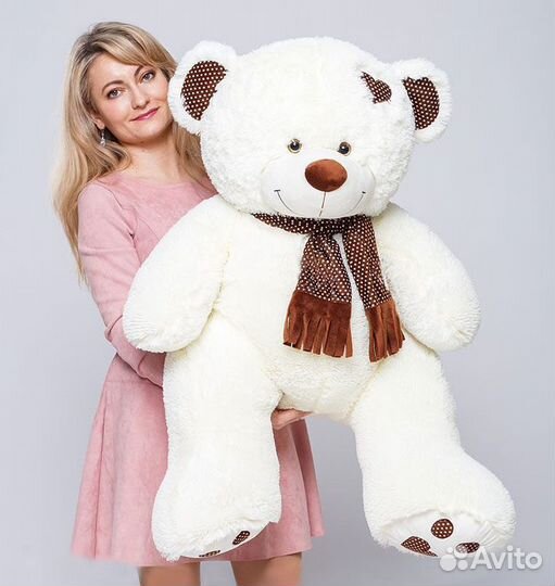 Большой плюшевый мишка 130см Тимоша