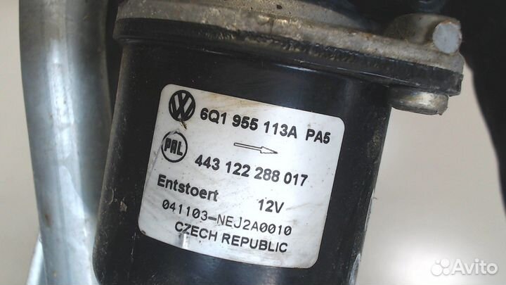 Механизм стеклоочистителя Volkswagen Polo, 2004