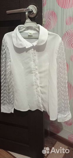 Блузка школьная 134 140