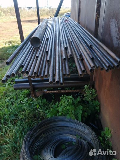 Трубы металлические, проволка вязальная