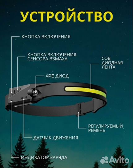 Налобный фонарь