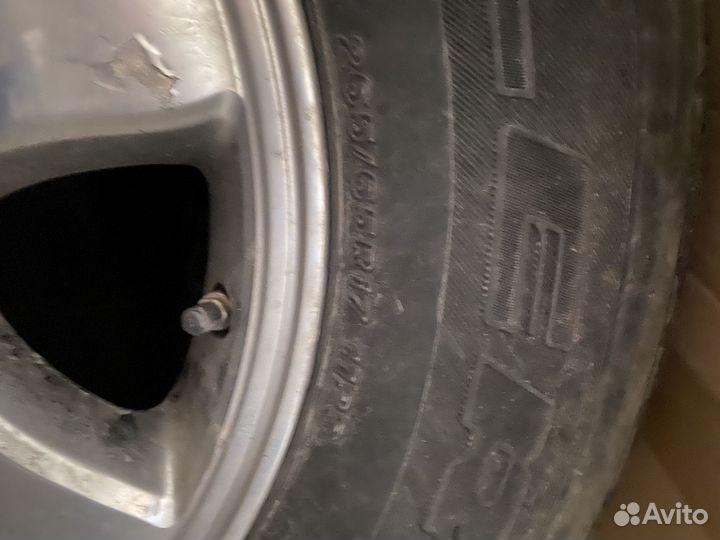 Диски с резиной r17 на Прадо