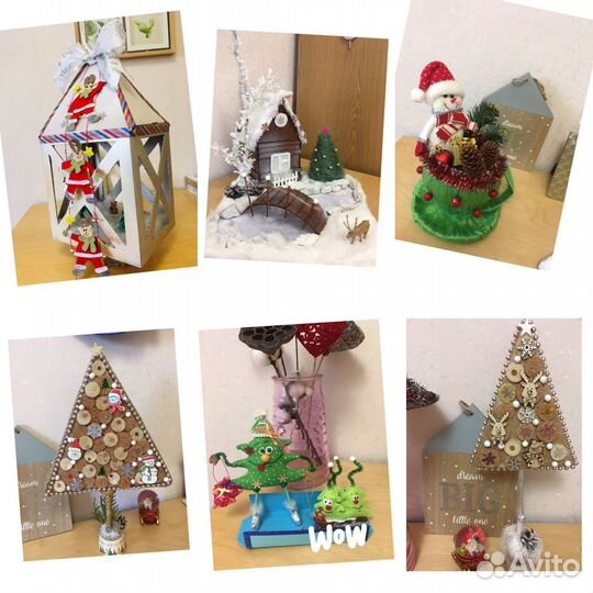 Поделки в сад,школу