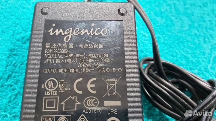 Блок питания 8В 3А