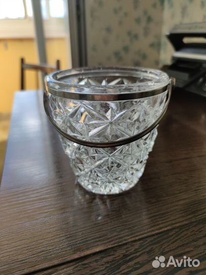 Конфетница СССР, хрусталь