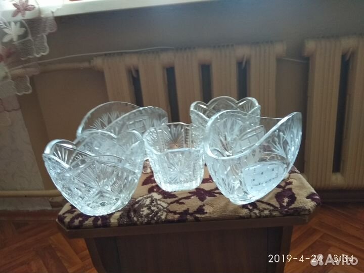 Хрустальные салатницы