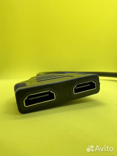 Переходник hdmi на 2x hdmi