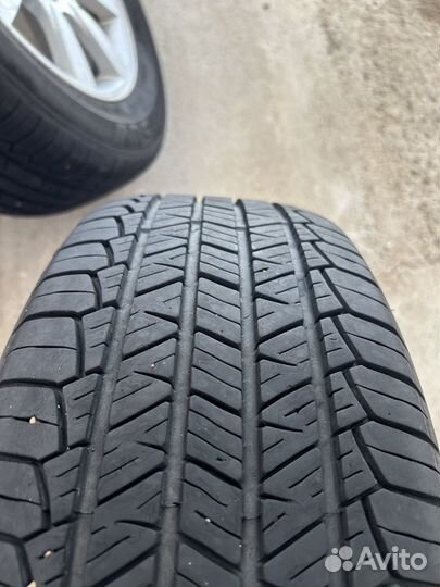 Литые диски Subaru с резиной Michelin